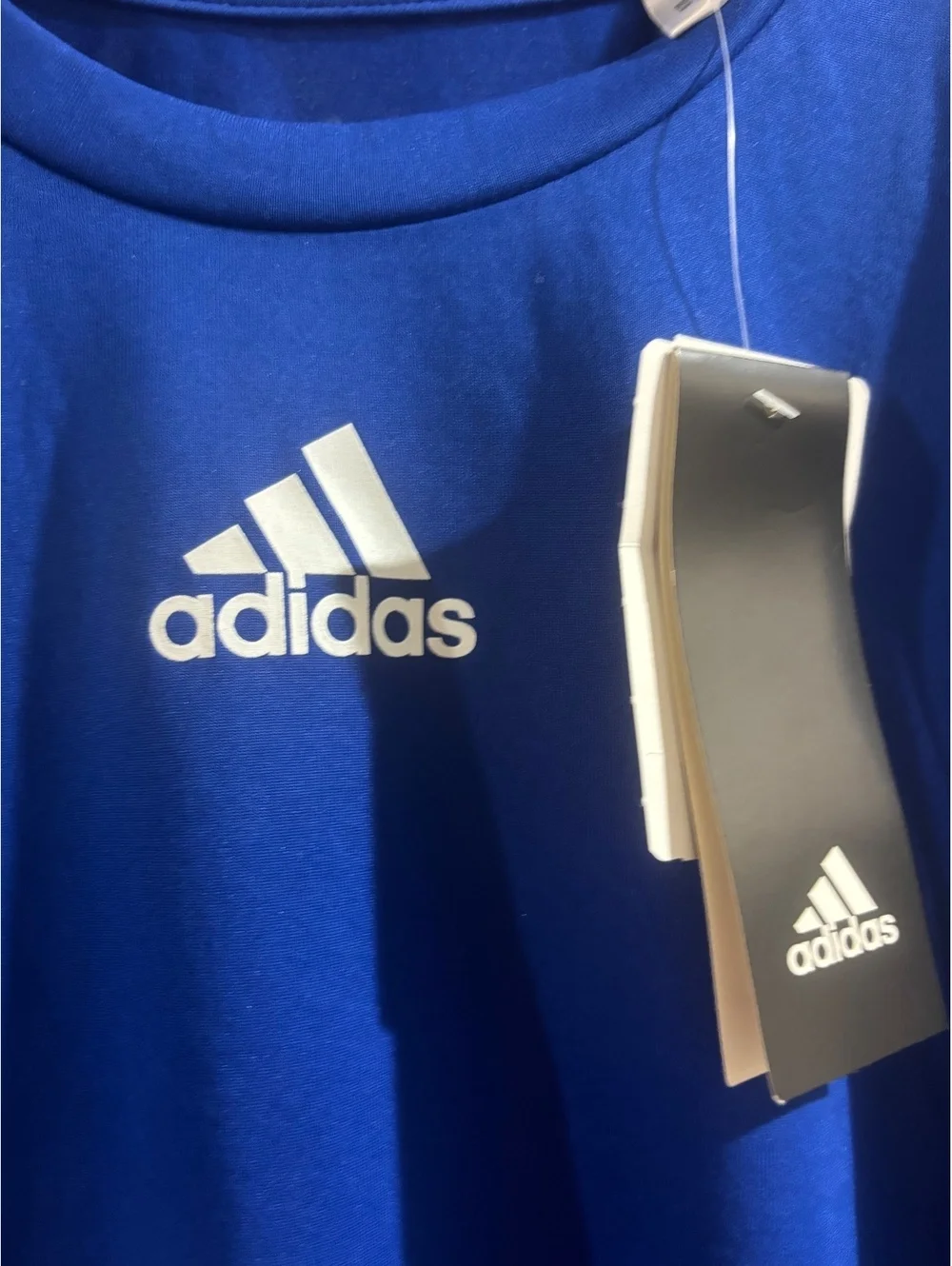 NWT Adidas Creator SS Royal Blue Training Tee Shirt Men’s Large